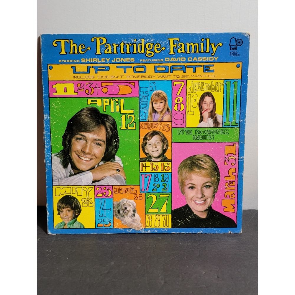 The Partridge Family Up To Date Vinyl Record Album Sleeve Only 1971 Bell 6059